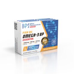 Омега 3 Эссенциале Балкан EPA эйкозапентаеновая DHA докозагексаеновая