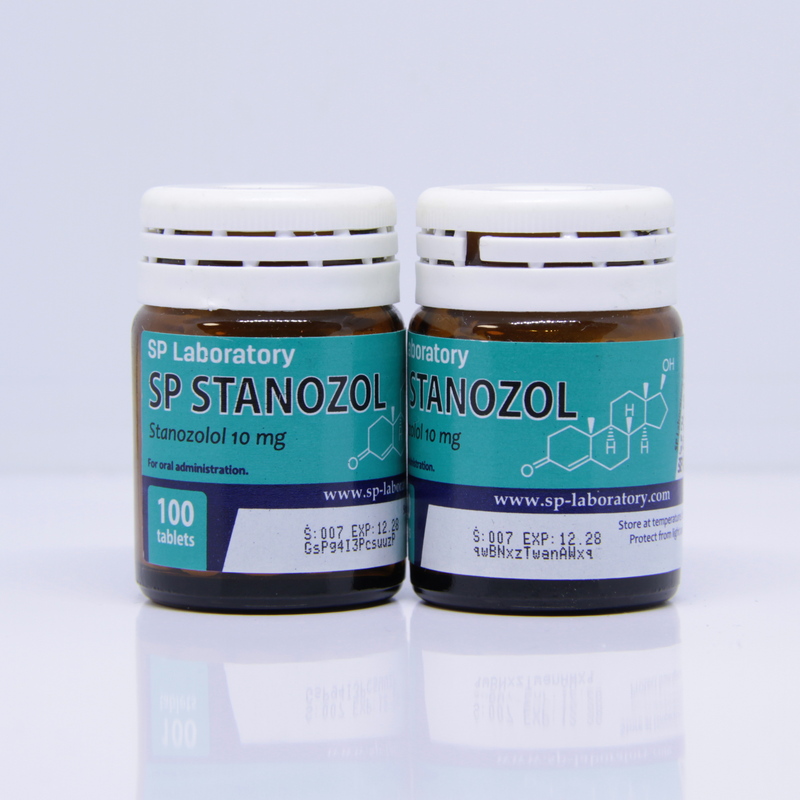 SP Stanozol 10mg, 100tab. Станозолол SP Stanozol 10mg, 100tab. Станозолол