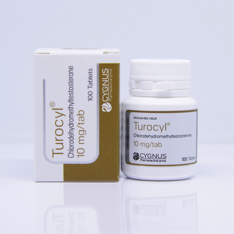 Turocyl 10mg, 100tab CYGNUS. Chlorodehydromethyltestosterone, Туранабол Turocyl 10mg, 100tab CYGNUS. Chlorodehydromethyltestosterone, Туранабол